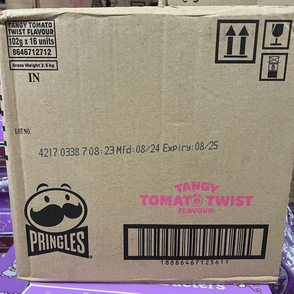 Pringles Tangy Tomato 102g