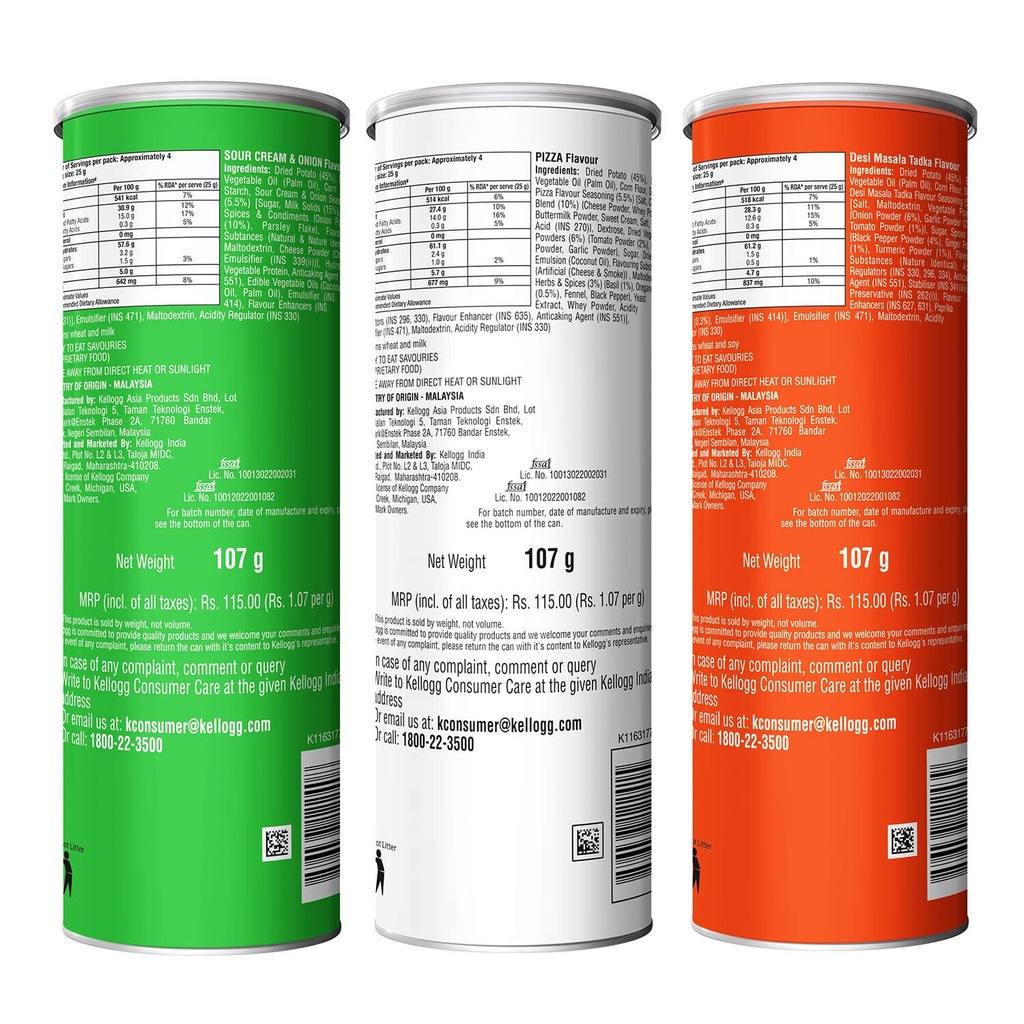 Pringles Desi Masala 102g