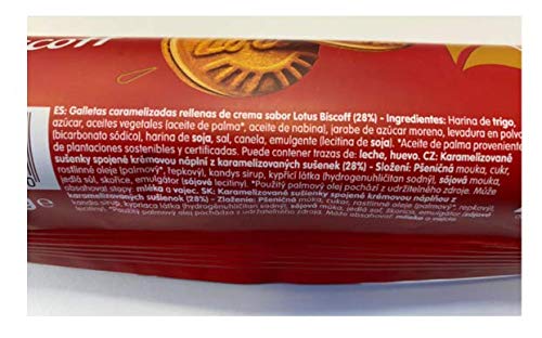 Lotus Biscoff Cream Sandwich Biscuits, 150g