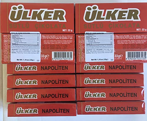 Ülker Napoliten Milk Chocolate - 1.1oz