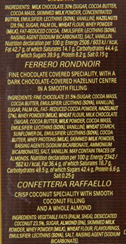 Ferrero Collection Rocher Chocolate Pralines Gift Box 15 Pieces