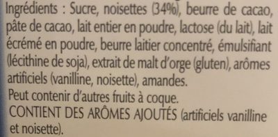 Lindt Les Grandes Milk Chocolate Bar 33% Milk Hazelnut