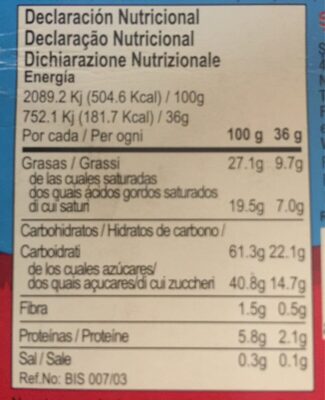 Snack Doble Cobertura Chocolate