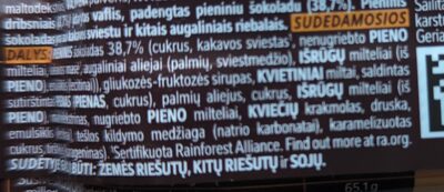 Šokoladinis Batonėlis