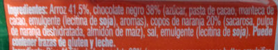 Vitalday, Arroz Con Chocolate Negro Y Naranja