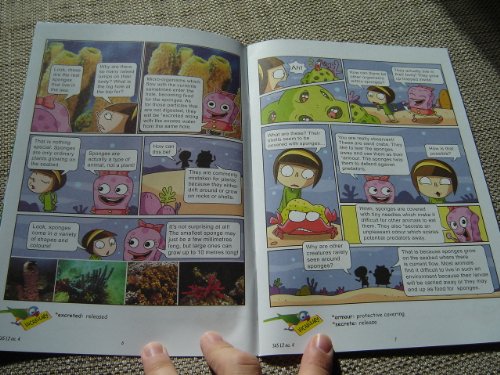 The Flight Expert Flies - Science Adventures Level 2 Issue 4 / Full Color Science Comic Magazine for Children / Printed in Singapore / English Corner 