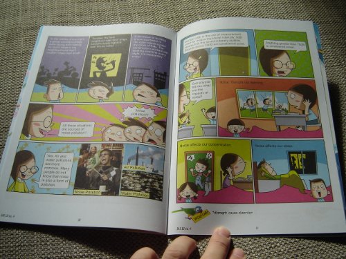 The Flight Expert Flies - Science Adventures Level 2 Issue 4 / Full Color Science Comic Magazine for Children / Printed in Singapore / English Corner 