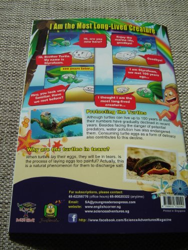 The Flight Expert Flies - Science Adventures Level 2 Issue 4 / Full Color Science Comic Magazine for Children / Printed in Singapore / English Corner 