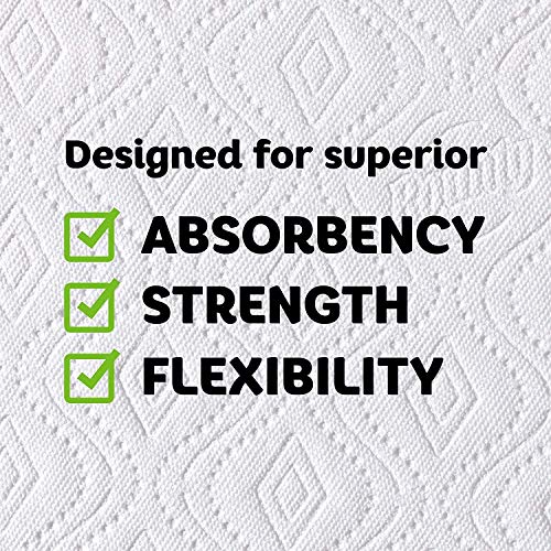 Bounty Quick-Size Paper Towels, 16 Family Rolls = 40 Regular Rolls