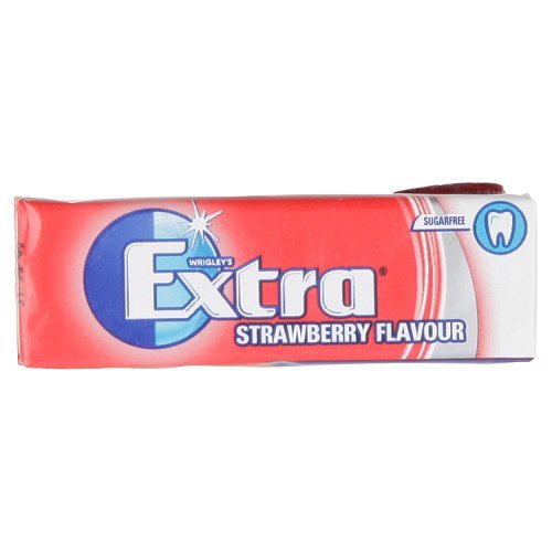 Wrigley's Extra Strawberry Chewing Gum 10 Pieces