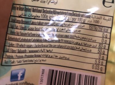 Bebeto Lovely Fruits PM 50P 80G