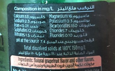 Rim Grapefruit Sparkeling Water