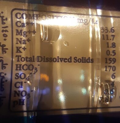 Natural Mineral Water