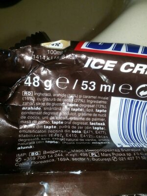 Snickers Glacé X7