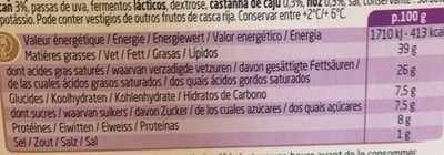 Fromage Au Lait Pasteurisé Aux 3 Noix Et Figue