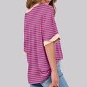 Women's Oversized T Shirts Short Sleeve Crewneck Summer Tops Casual Loose Basic Tee Shirts 2024 Trendy Clothes