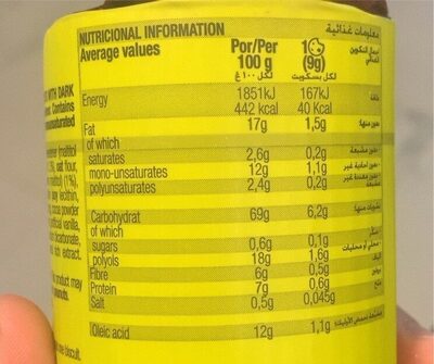 Santiveri Biscuits Digestive Light with Cocoa