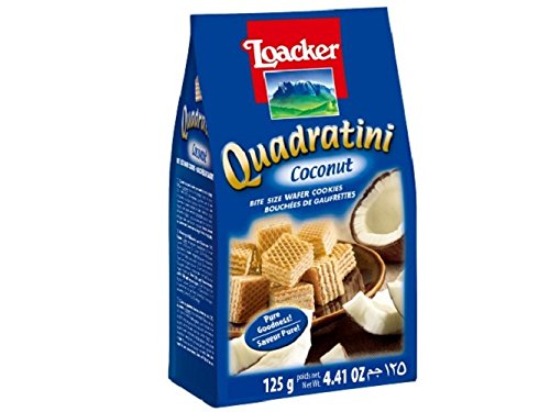 Loacker Quadratini Coconut 125g 