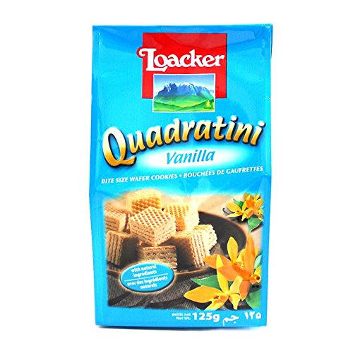 Loacker quadratini vanilla 125g 