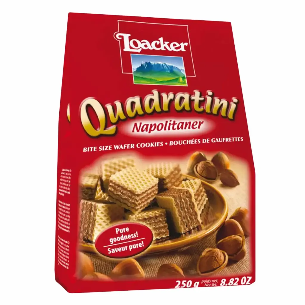 Loacker Quadratini  Napolitaner 125g
