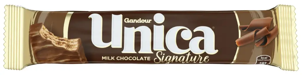 Ghandour unica milk chocolate signature 34g 