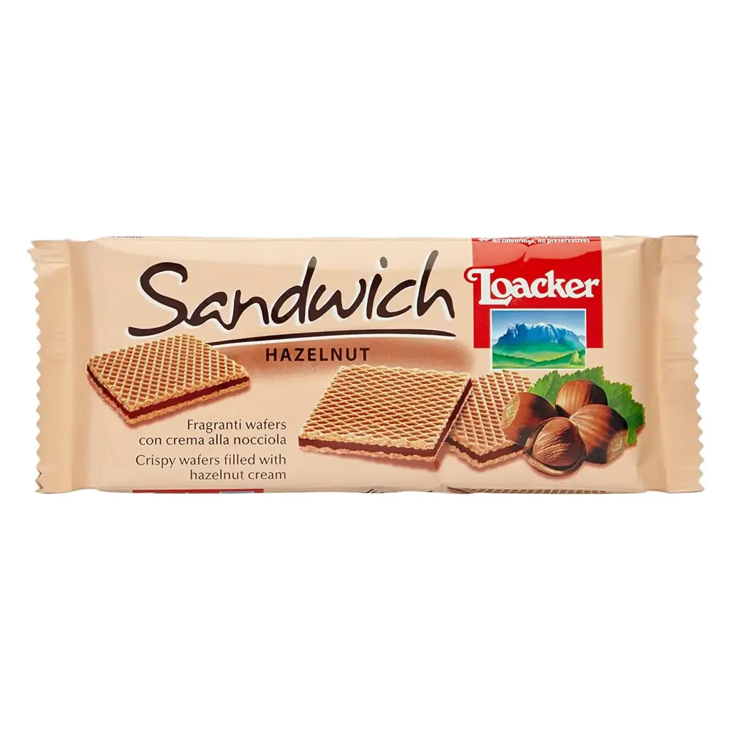 Loacker Sandwich Hazelnut 75g 