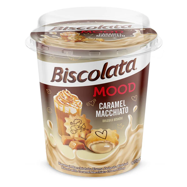 Biscolata mood caramel macchiato 125g 