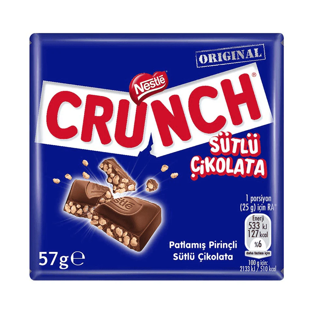 Nestle crunch chocolate 57g 