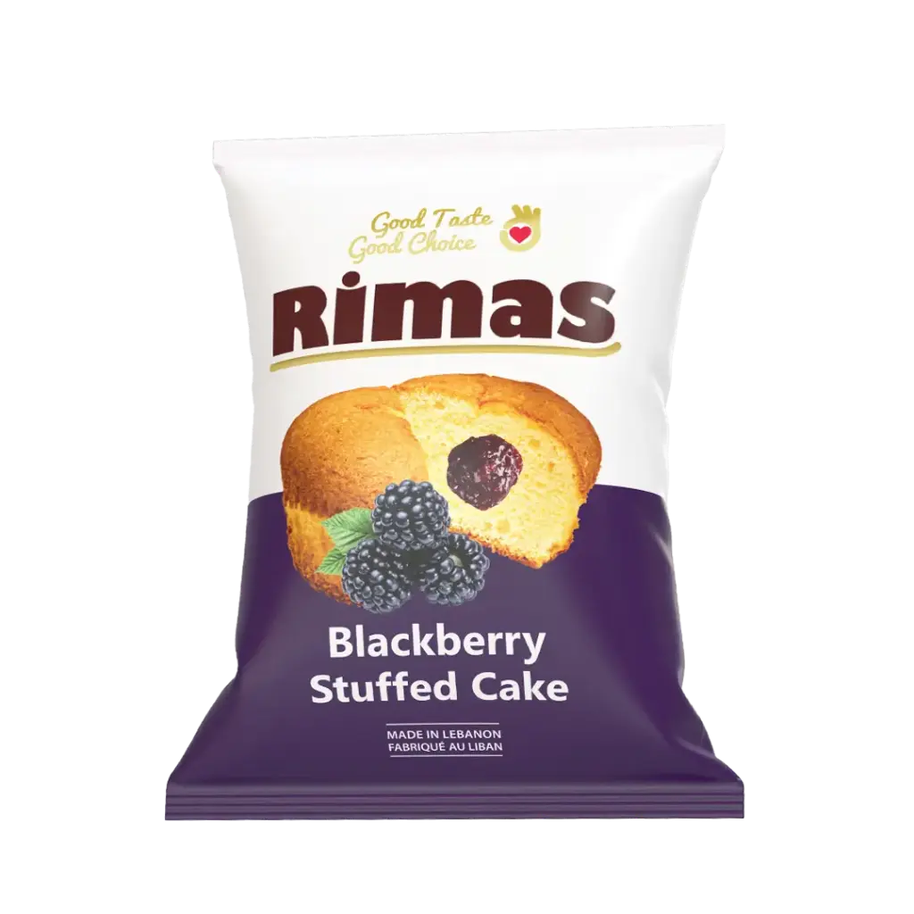 Rimas blackberry stuffed cake 