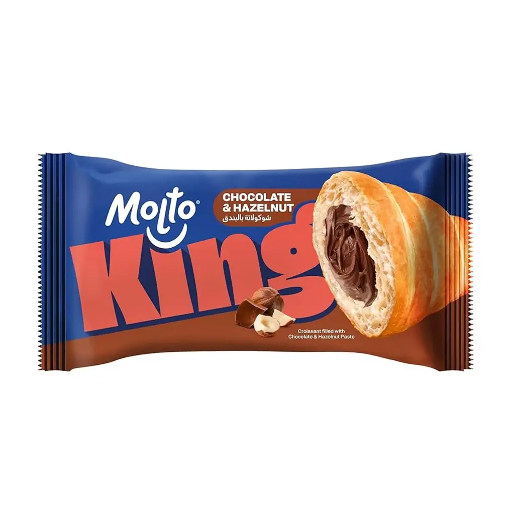 Molto chocolate&hazelnut croissant 120g 
