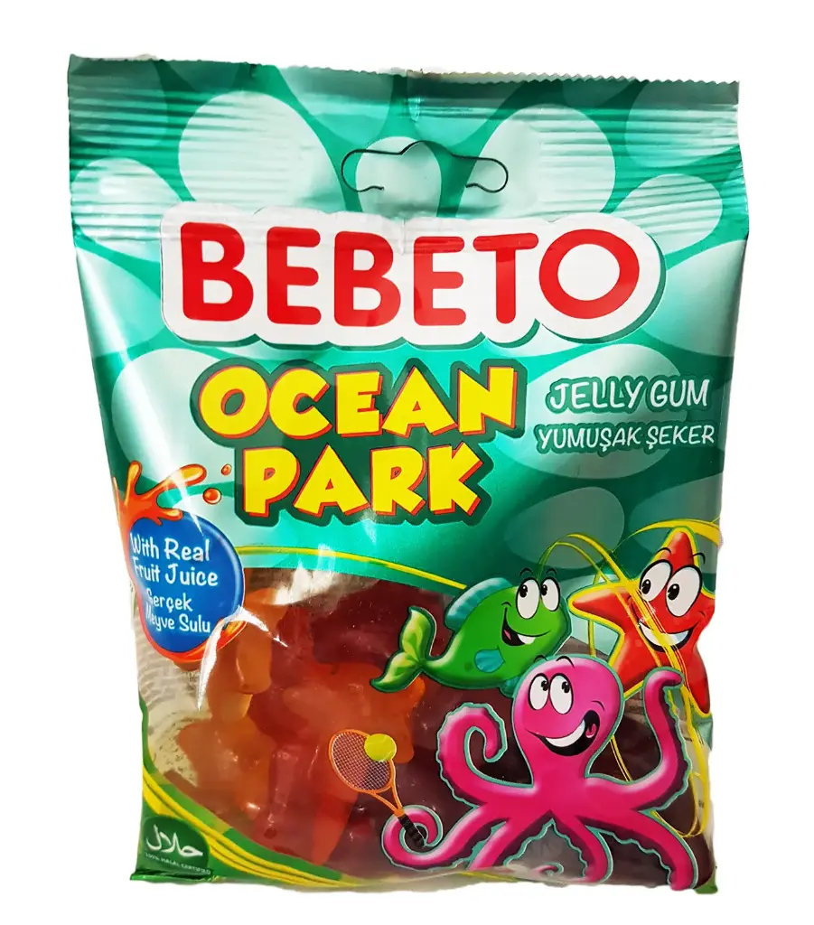 Bebeto Ocean Park Jelly Gum 80g 
