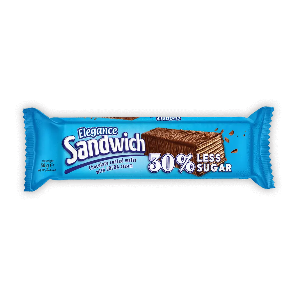 Elegance Sandwich 30% less sugar 