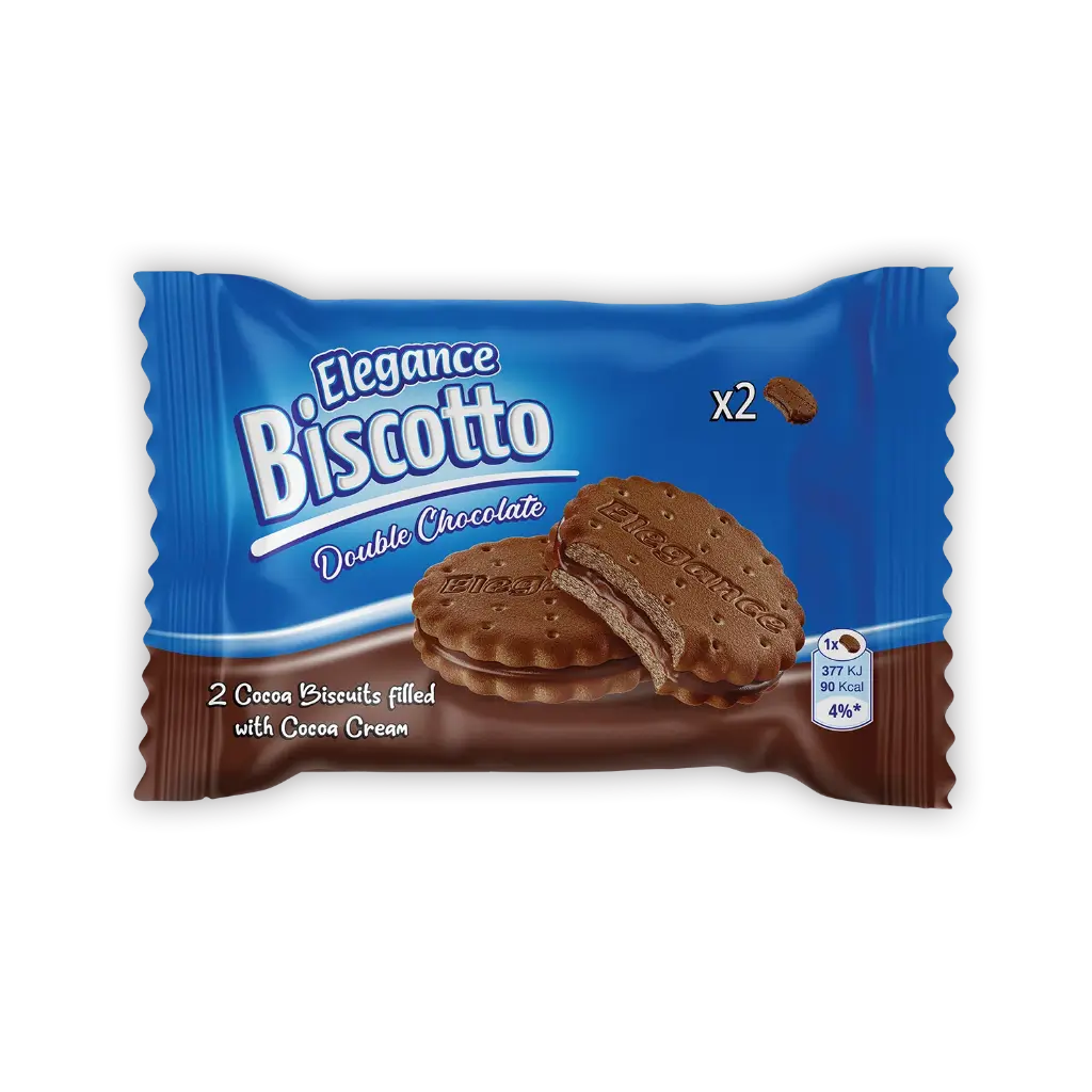 Elegance Biscotto Double Chocolate 34g 