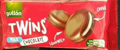  Gullon Twins milk chocolate 42g 