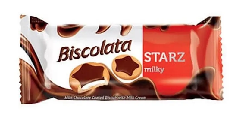 Biscolata starz milk chocolate 37.5g 