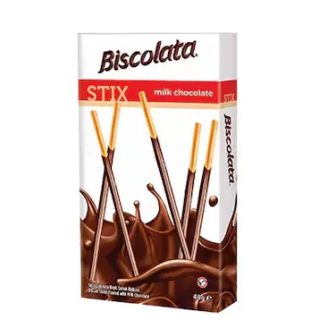 Biscolata Stix Milk Chocolate 40g 