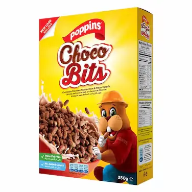Poppins Choco Bits  350g 