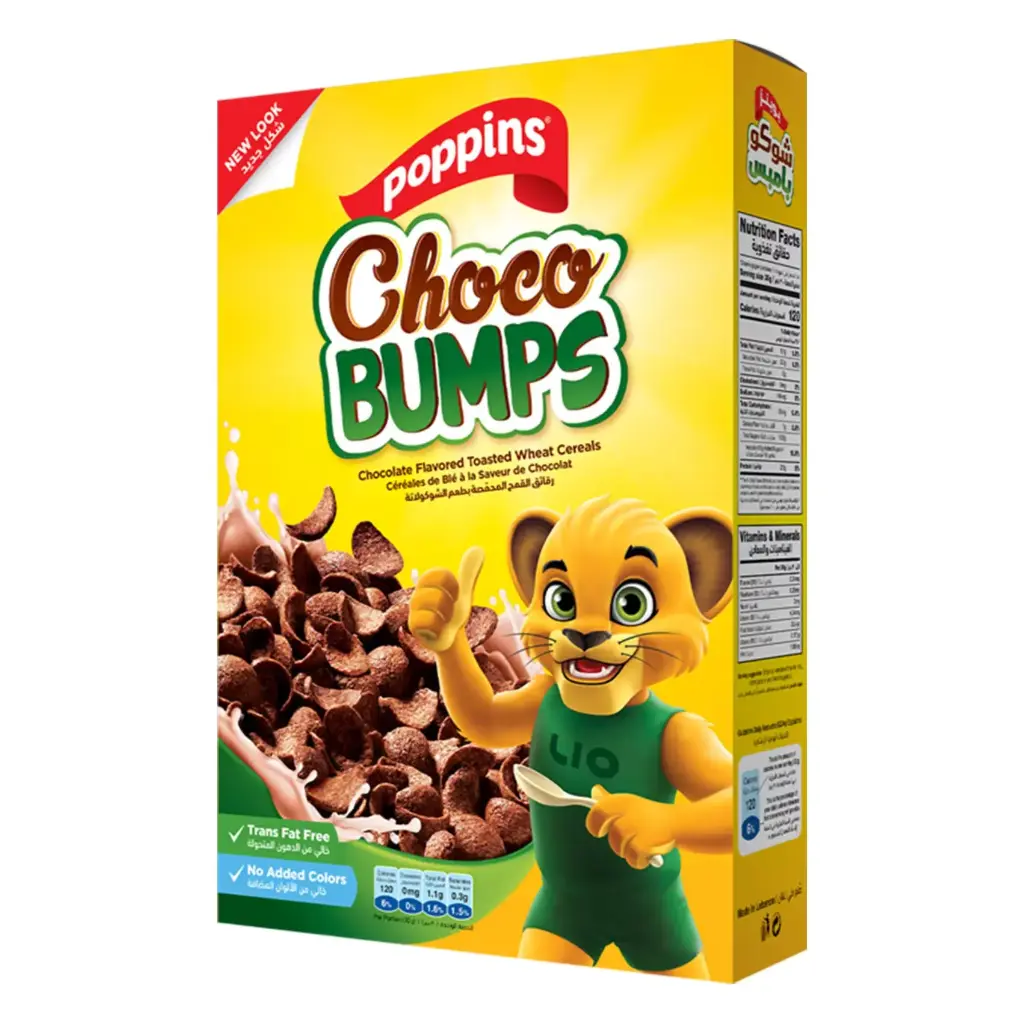 Poppins Choco Bumps 350g 
