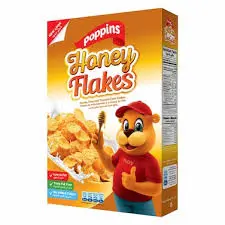 Poppins Honey Flakes 350g 