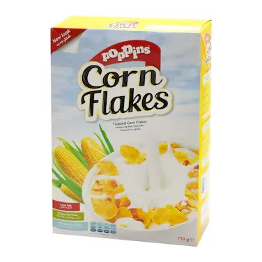 Poppins Corn Flakes 900g 