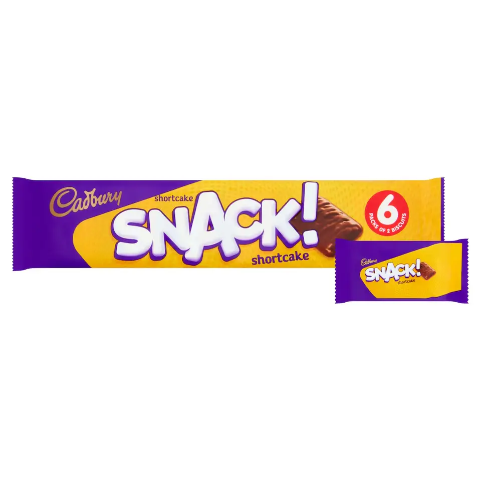Cadbury Snack Shortcake 6 Pack 