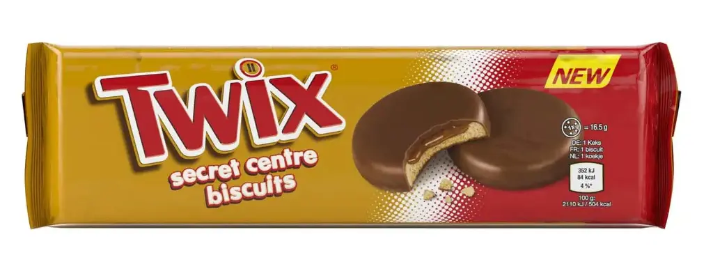 Twix Secret Centre Biscuits- 132g 