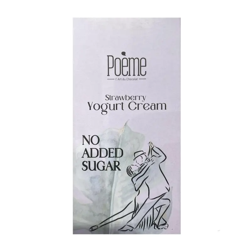 Poeme Strawberry Yogurt Cream No Added sugar 200g 