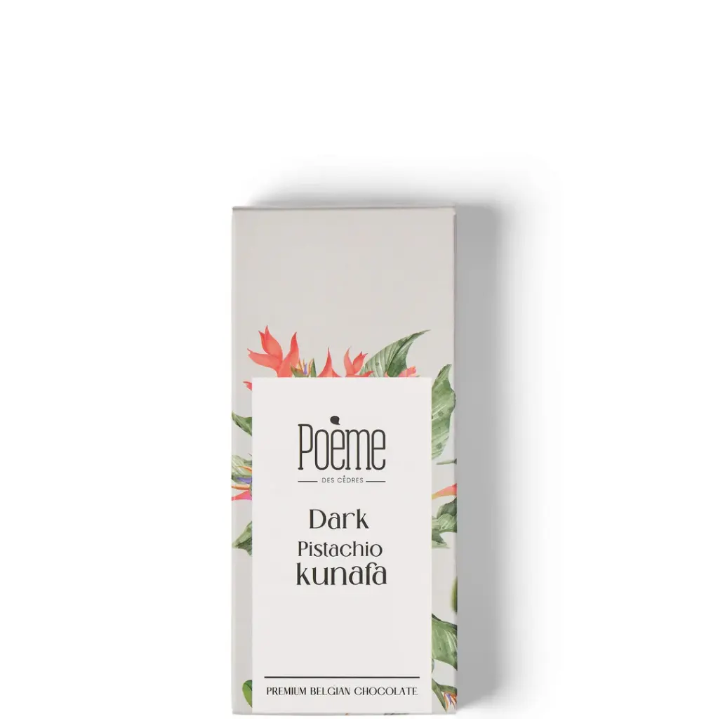 Poeme Dark Pistachio kunafa 100g 