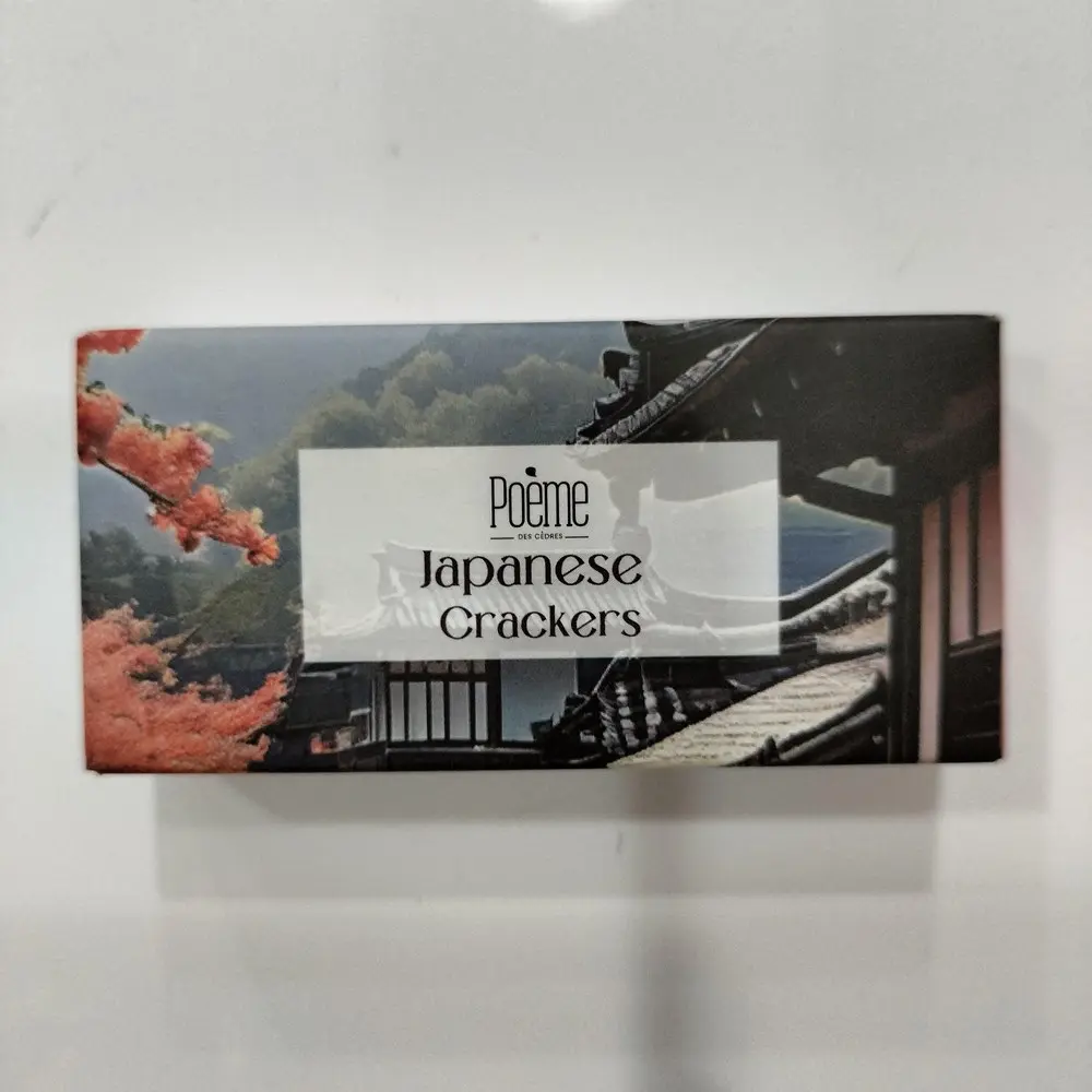 Poeme Japanese Crackers 30g 