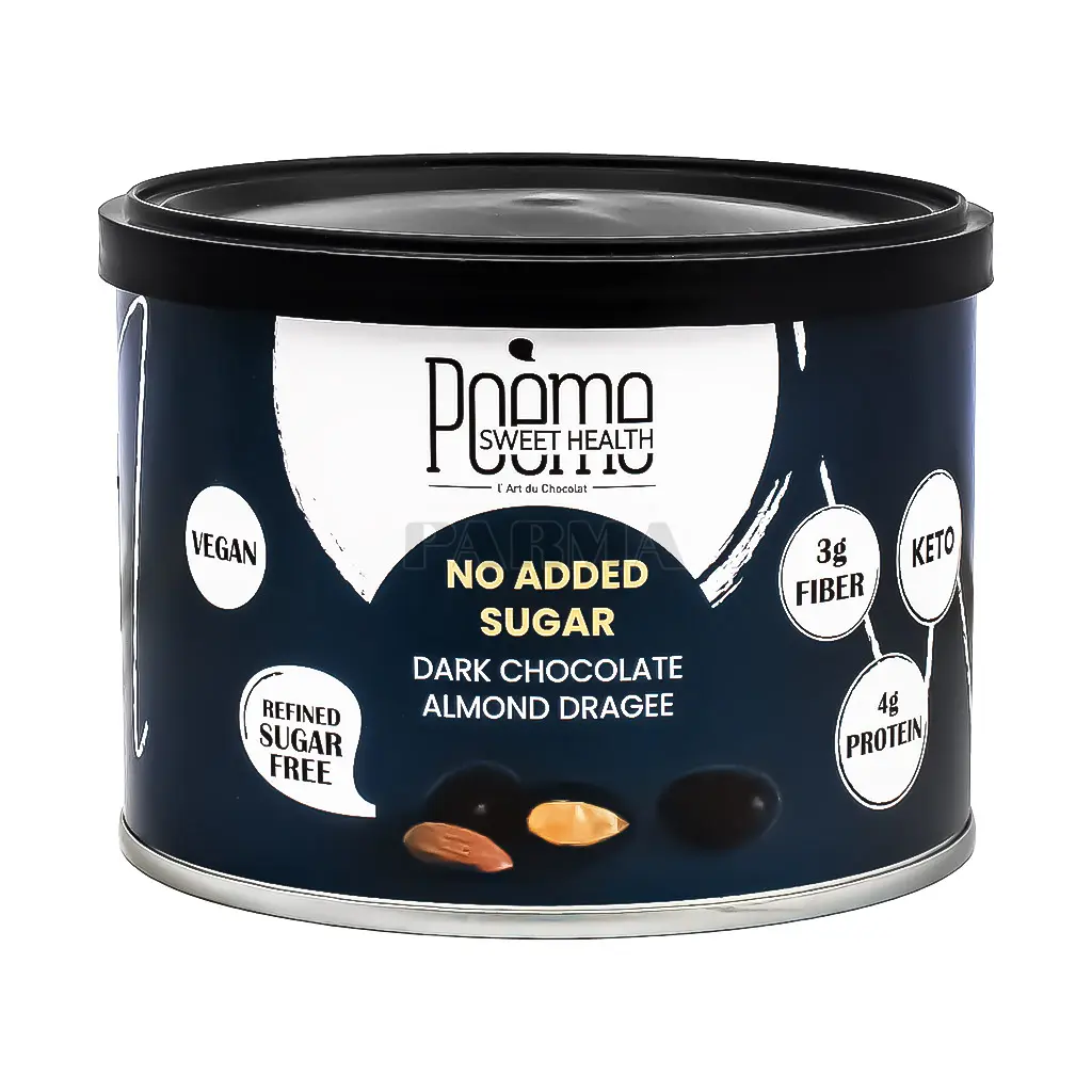 Poeme Dark Chocolate Almonds Dragee 