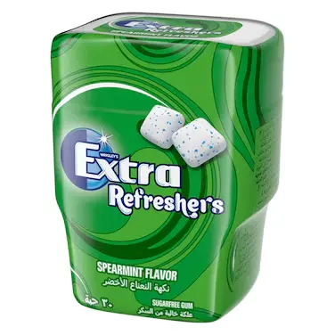Extra Refreshers Spearmint Flavor 30pcs 