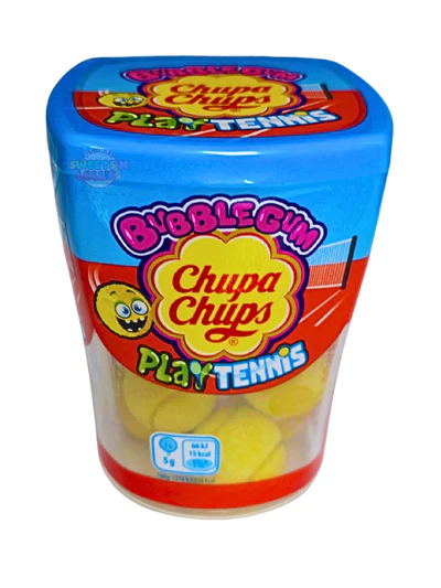Chupa Chups Play Tennis Bubblegum 90g