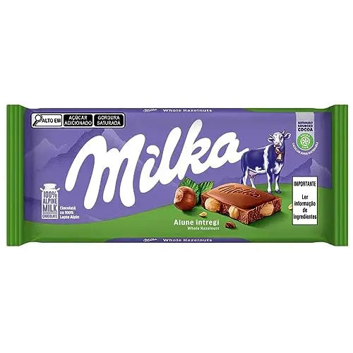Milka Whole Hazelnut 100g