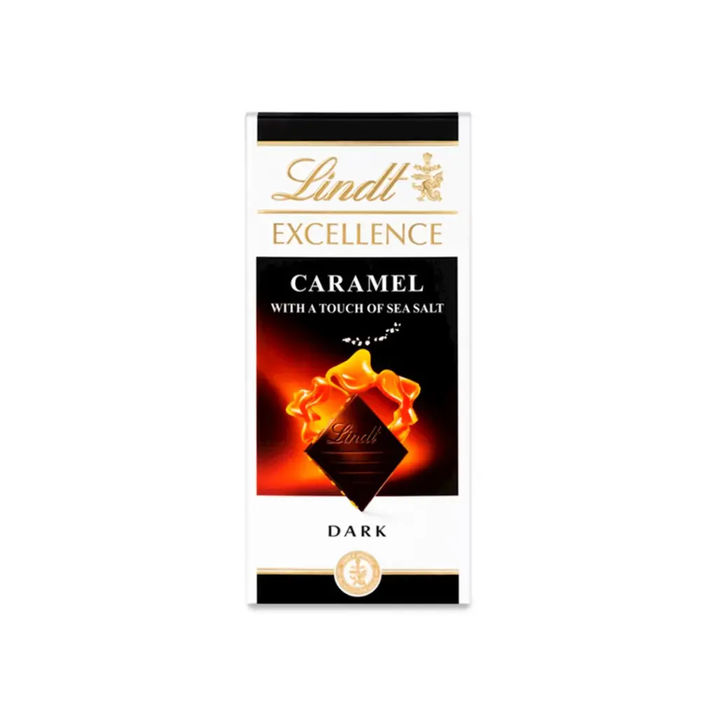 Lindt Excellence Dark Caramel & Sea Salt